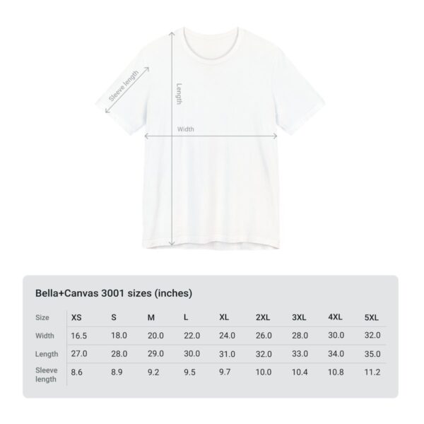 Unisex Jersey Short Sleeve Tee - Image 9